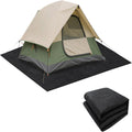 Camping Tent Carpet Mat Waterproof and Non-Slip Camping Floor Rug Tent Floor Blanket for Camping Hiking Lawn Picnic Supplies (6.2 × 6.2 Ft)