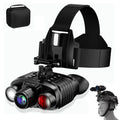 Upgraded Hunting Night Vision Goggles, Head-Mounted Night Vision Binoculars, 8X Digital Zoom, Built-In Compass, Key Backlight