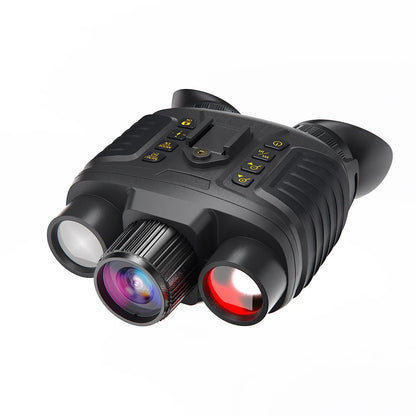Upgraded Hunting Night Vision Goggles, Head-Mounted Night Vision Binoculars, 8X Digital Zoom, Built-In Compass, Key Backlight