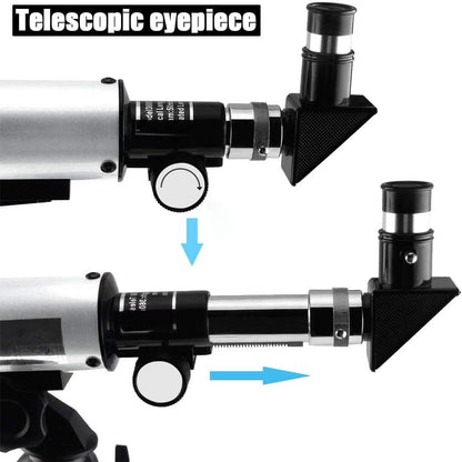 ® Telescope,50/360Mm Refractor Telescope,18X-90X Magnification Telescopes with Tripod,Portable Astronomy Telescope for Kids,Adults,Beginners